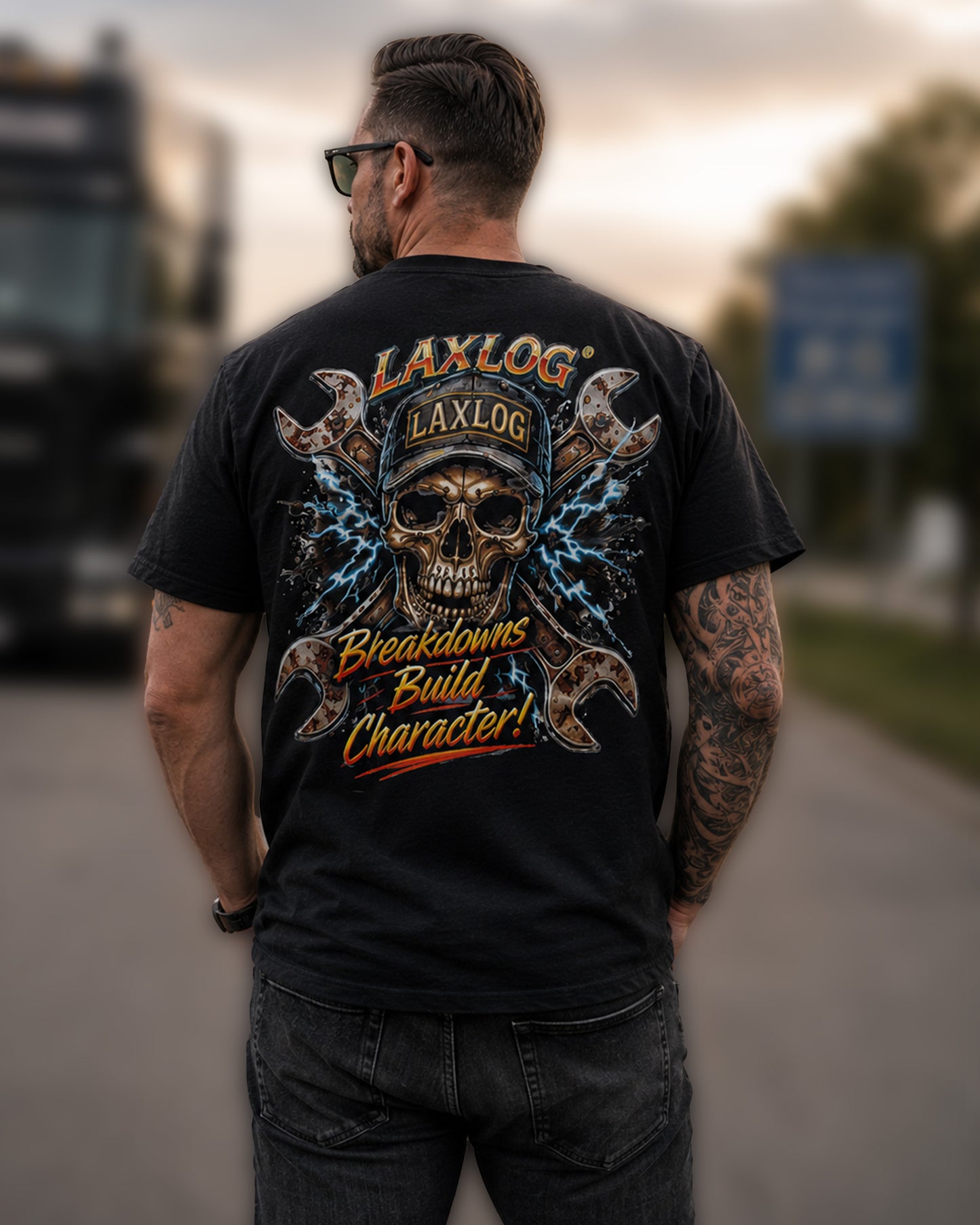 Fit T‑Shirt — Breakdowns Build Character