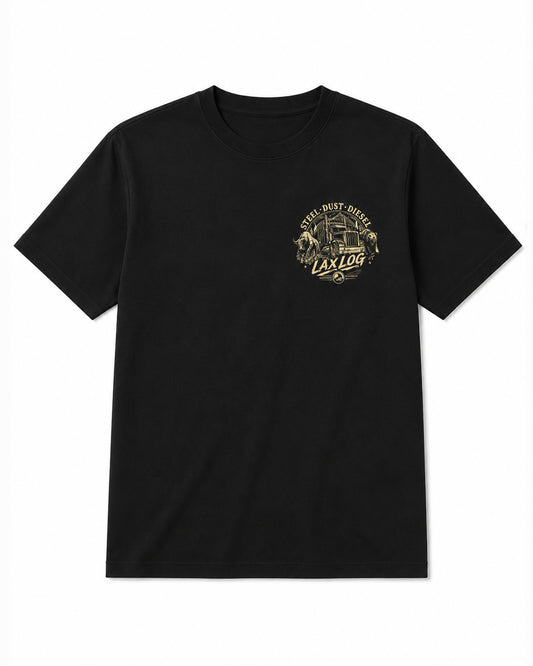 Fit T‑Shirt — Steel, Dust & Diesel